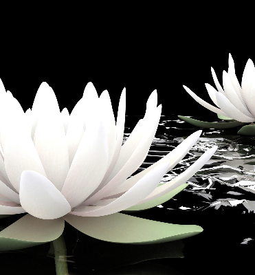 Rolgordijn verduisterend Waterlelies