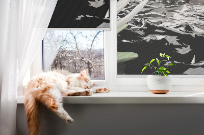 Rolgordijn verduisterend Waterlelies