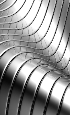 Rolgordijn verduisterend Metaalabstractie