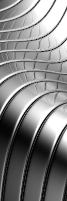 Rolgordijn verduisterend Metaalabstractie