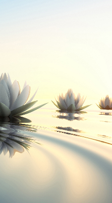 Rolgordijn verduisterend Waterlelies