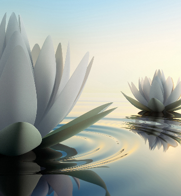 Rolgordijn verduisterend Waterlelies