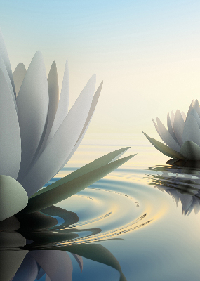 Rolgordijn verduisterend Waterlelies