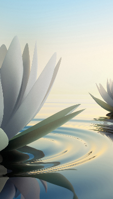 Rolgordijn verduisterend Waterlelies