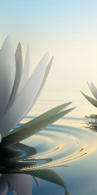 Rolgordijn verduisterend Waterlelies