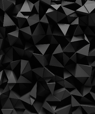 Rolgordijn voor het raam Zwarte origami