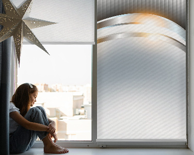 Rolgordijn verduisterend Metaalabstractie