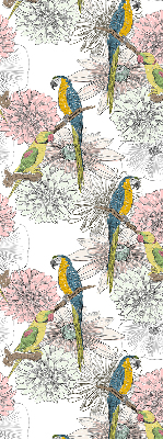 Rolgordijn verduisterend Papegaaien op een tak