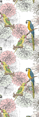 Rolgordijn verduisterend Papegaaien op een tak