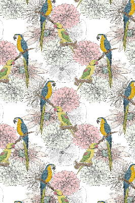 Rolgordijn verduisterend Papegaaien op een tak