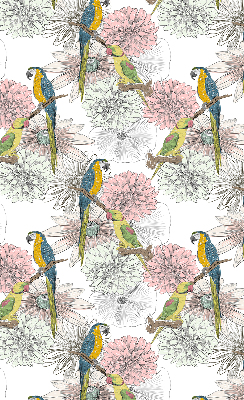 Rolgordijn verduisterend Papegaaien op een tak