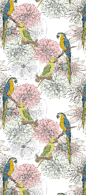 Rolgordijn verduisterend Papegaaien op een tak