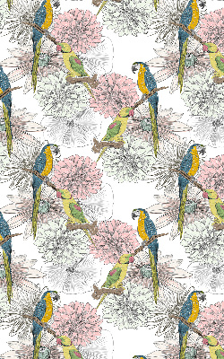 Rolgordijn verduisterend Papegaaien op een tak