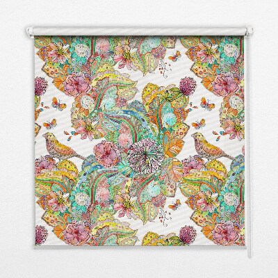 Rolgordijn verduisterend Kleurrijk patroon van de natuur