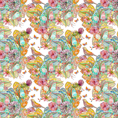 Rolgordijn verduisterend Kleurrijk patroon van de natuur