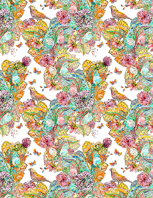 Rolgordijn verduisterend Kleurrijk patroon van de natuur