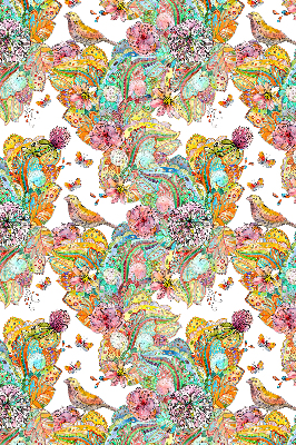 Rolgordijn verduisterend Kleurrijk patroon van de natuur