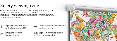 Rolgordijn verduisterend Kleurrijk patroon van de natuur