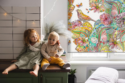 Rolgordijn verduisterend Kleurrijk patroon van de natuur