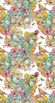 Rolgordijn verduisterend Kleurrijk patroon van de natuur