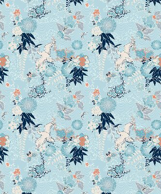 Rolgordijn verduisterend Blauwe natuur