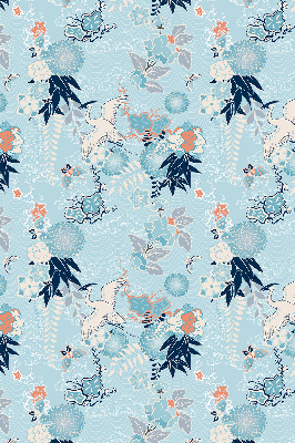 Rolgordijn verduisterend Blauwe natuur