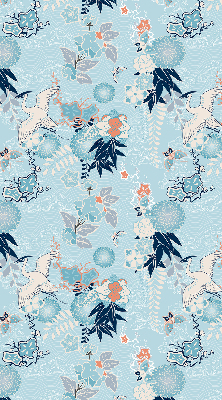 Rolgordijn verduisterend Blauwe natuur