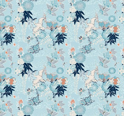 Rolgordijn verduisterend Blauwe natuur