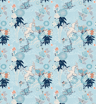 Rolgordijn verduisterend Blauwe natuur