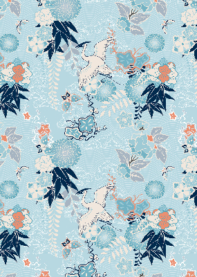 Rolgordijn verduisterend Blauwe natuur