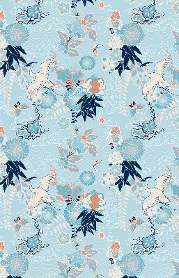 Rolgordijn verduisterend Blauwe natuur