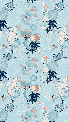 Rolgordijn verduisterend Blauwe natuur