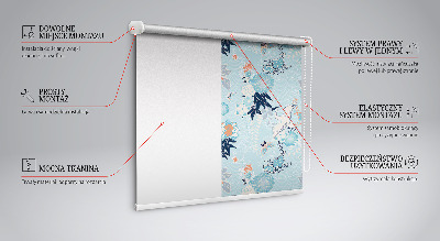 Rolgordijn verduisterend Blauwe natuur