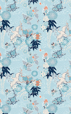 Rolgordijn verduisterend Blauwe natuur