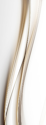 Rolgordijn verduisterend Golf op een witte achtergrond