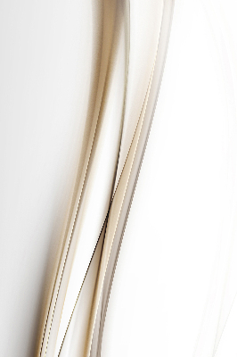 Rolgordijn verduisterend Golf op een witte achtergrond