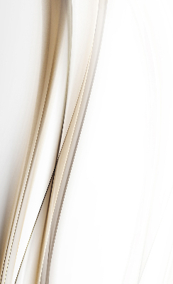 Rolgordijn verduisterend Golf op een witte achtergrond