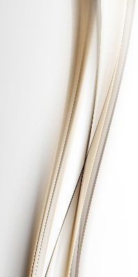 Rolgordijn verduisterend Golf op een witte achtergrond