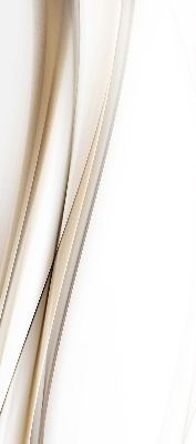 Rolgordijn verduisterend Golf op een witte achtergrond