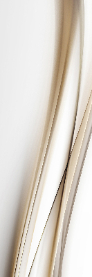 Rolgordijn verduisterend Golf op een witte achtergrond