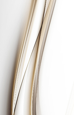 Rolgordijn verduisterend Golf op een witte achtergrond