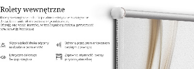 Rolgordijn verduisterend Golf op een witte achtergrond