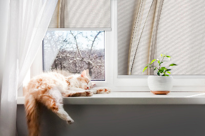 Rolgordijn verduisterend Golf op een witte achtergrond