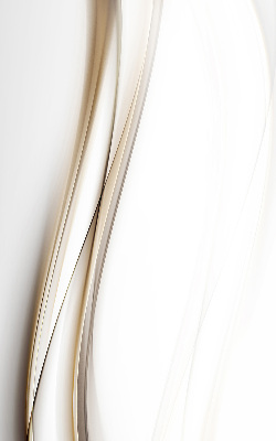 Rolgordijn verduisterend Golf op een witte achtergrond