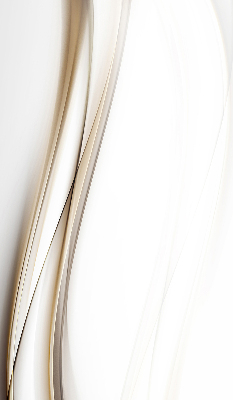 Rolgordijn verduisterend Golf op een witte achtergrond