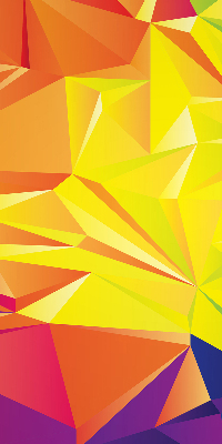 Rolgordijn verduisterend Kleurrijk origamipatroon