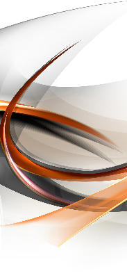 Rolgordijn voor het raam Oranje lijnpatroon