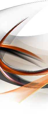 Rolgordijn voor het raam Oranje lijnpatroon