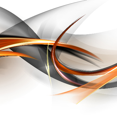 Rolgordijn voor het raam Oranje lijnpatroon