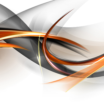 Rolgordijn voor het raam Oranje lijnpatroon